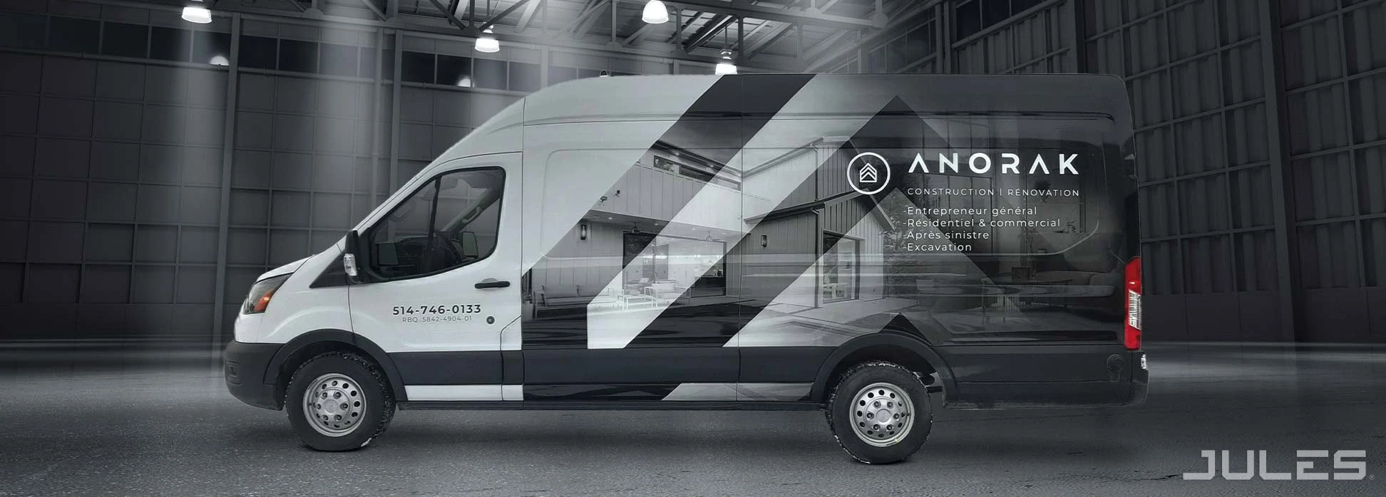 ANORAK FORD TRANSIT SUPER FLASH 3/4 WRAP