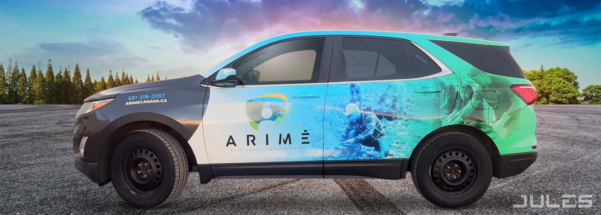 ARIME CHEVROLET EQUINOX SUPER FLASH 3/4 WRAP