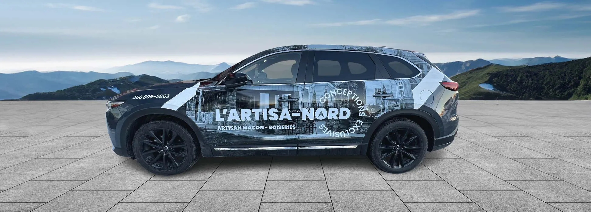 ARTISA-NORD MAZDA CX-9 SUPER FLASH 3/4 WRAP