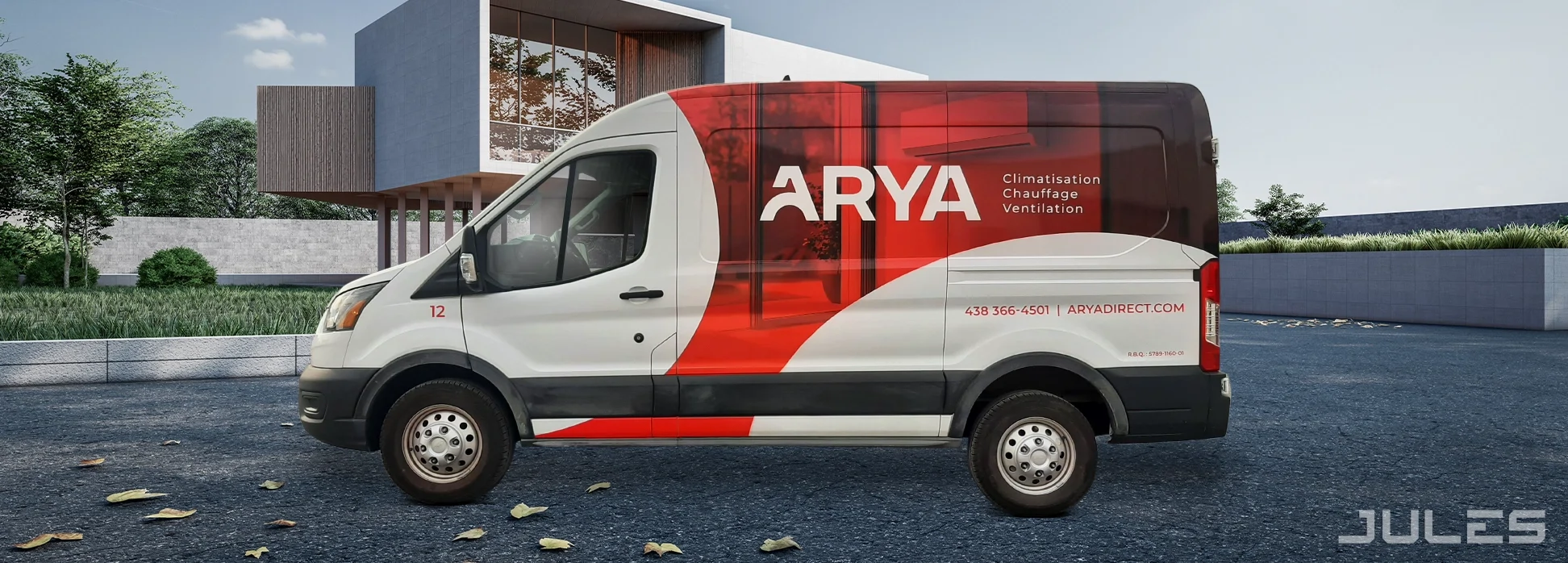 ARYA DIRECT FORD TRANSIT FLASH 1/2 WRAP CLIMATISATION CHAUFFAGE VENTILATION