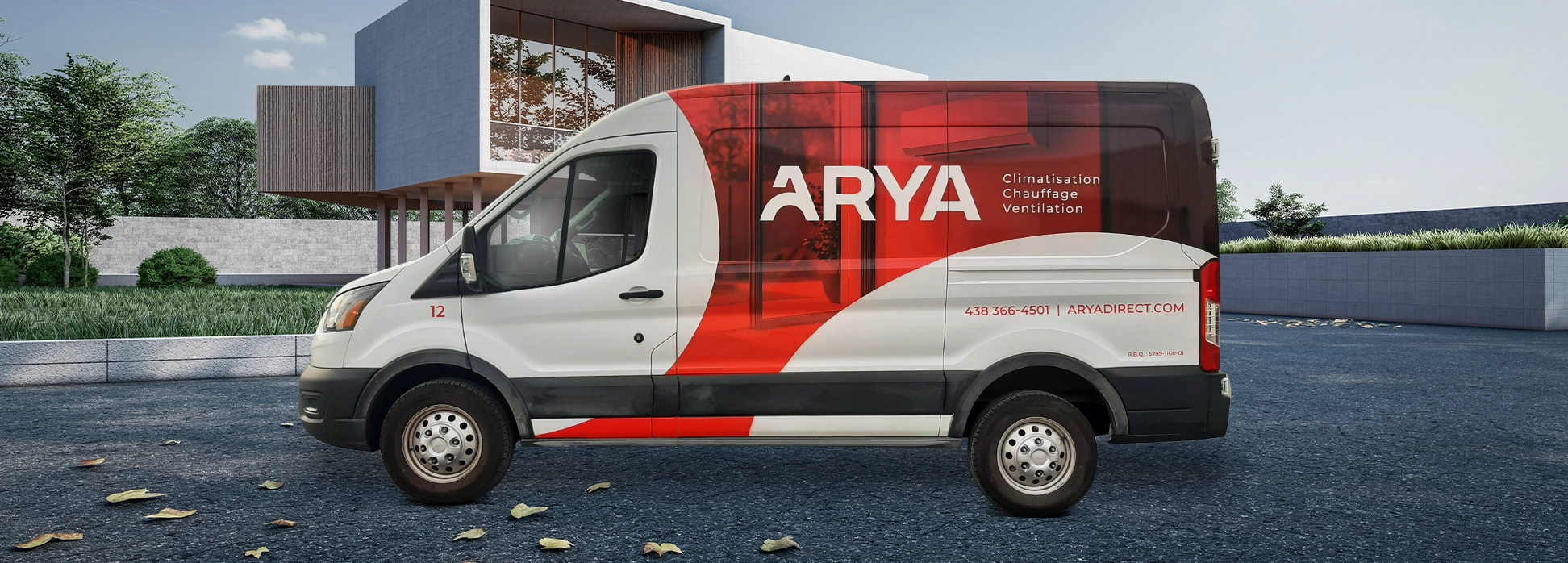 ARYA DIRECT FORD TRANSIT FLASH 1/2 WRAP