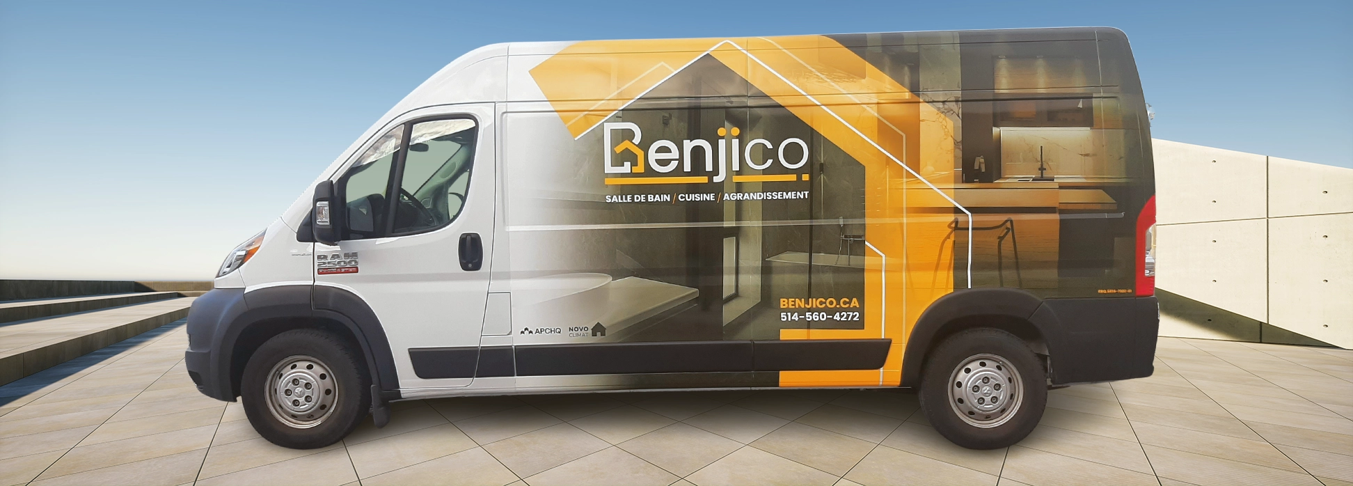 BENJICO FORD TRANSIT SUPER FLASH 3/4 WRAP