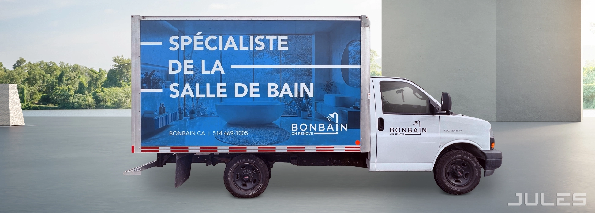 BONBAIN TRANSIT CONNECT FULL LETTRAGE COMPLET