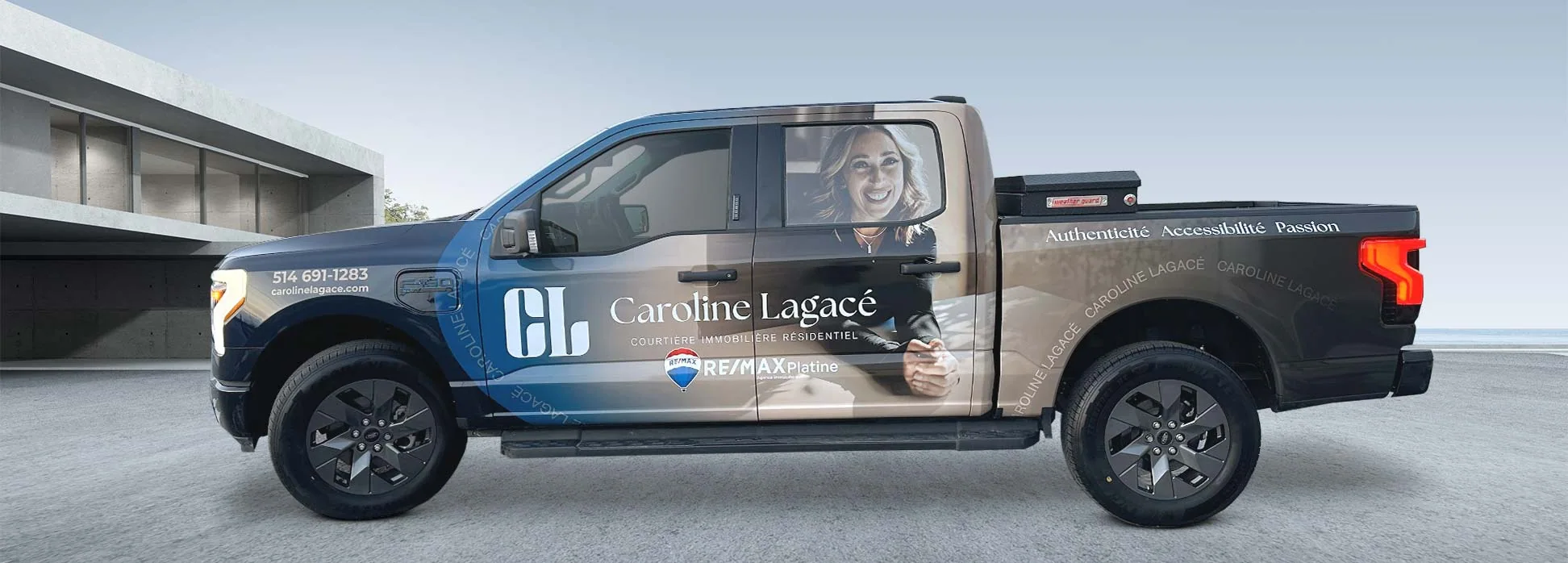 CAROLINE LAGACÉ FORD LIGHTNING SUPER FLASH 3/4 WRAP