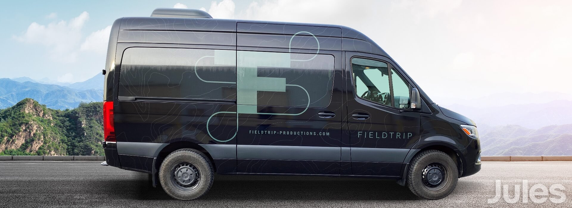 LETTRAGE SPRINTER FIELDTRIP-PRODUCTIONS.COM FULL WRAP COMPLET