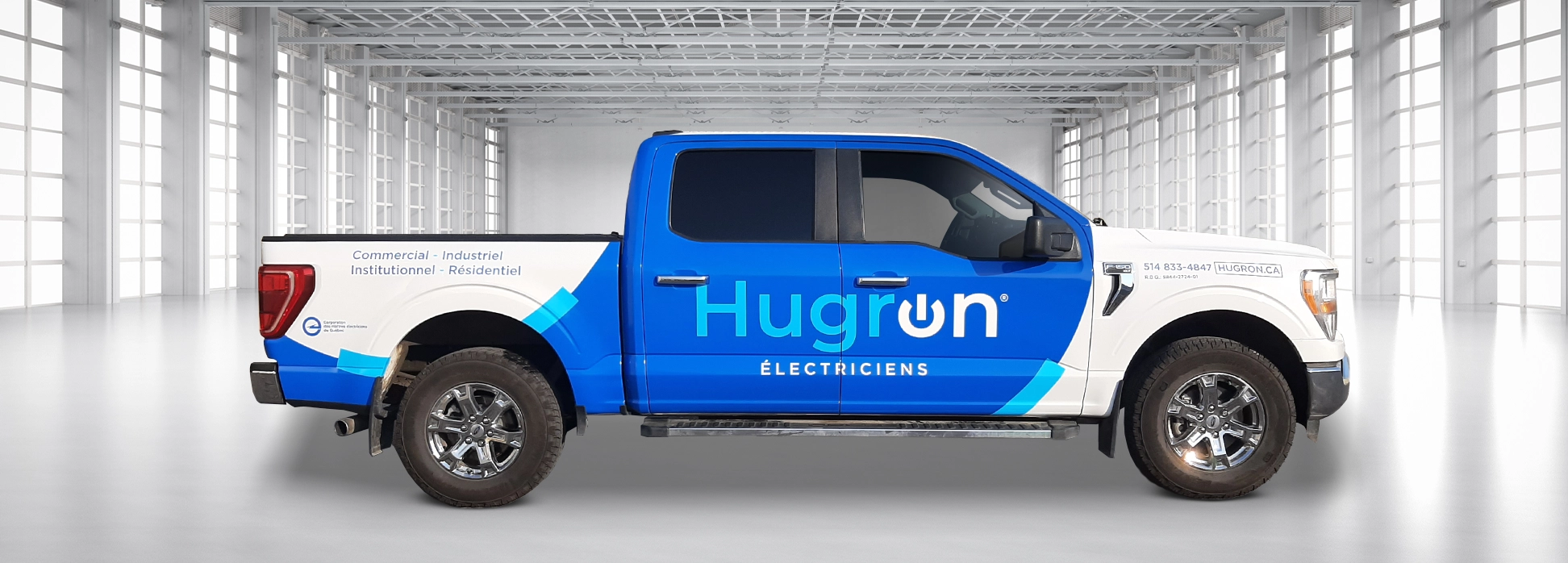 HUGRON FORD F150 FLASH 1/2 WRAP