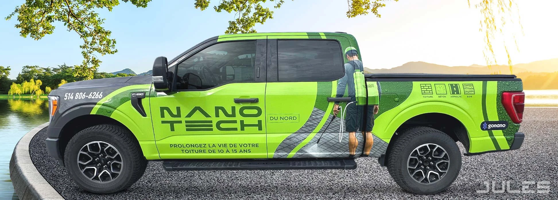 NANOTECH DU NORD FORD F150 SUPER FLASH 3/4 WRAP