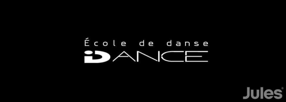 logo de l'école de danse Idance par Jules Communications