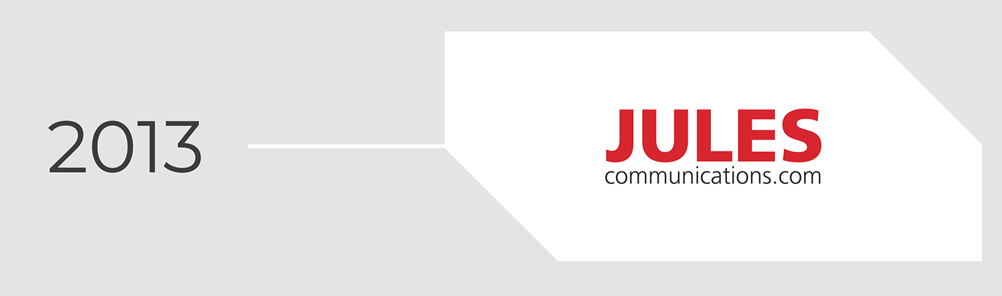 Logo Jules Communications en 2013